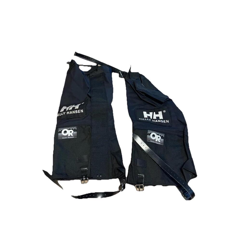 Outdoor Research X Helly Hansen leg gaiters Large black H77